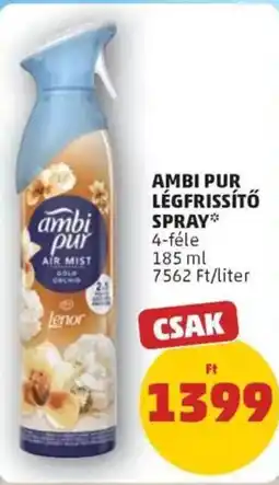 PENNY Ambi pur légfrissítő spray ajánlat
