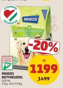 PENNY Morzsi kutyaeledel ajánlat