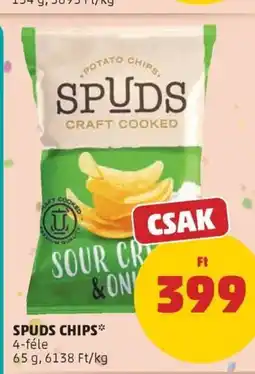 PENNY Spuds chips ajánlat