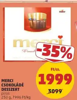 PENNY Merci csokoládé desszert ajánlat