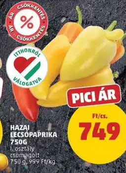 PENNY Hazai lecsópaprika ajánlat