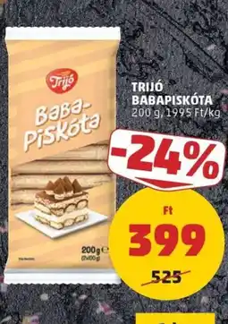 PENNY Trijó babapiskóta ajánlat