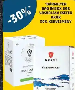 PENNY Bármilyen bag in box bor ajánlat