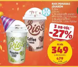PENNY Rios poharas jégkrém ajánlat
