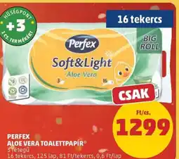 PENNY Perfex Aloe Vera toalettpapír ajánlat