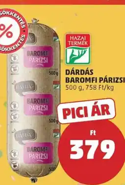 PENNY Dárdás baromfi párizsi ajánlat