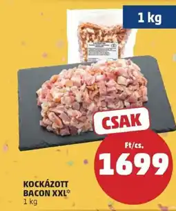 PENNY Kockázott bacon XXL ajánlat