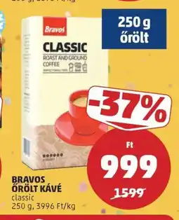 PENNY Bravos őrölt kávé ajánlat