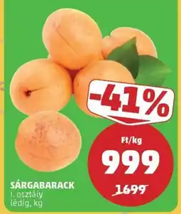 PENNY Sárgabarack ajánlat