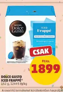 PENNY Nescafe dolce gusto iced frappé ajánlat