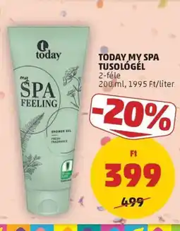 PENNY Today my spa tusológél ajánlat