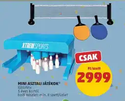 PENNY Xtrem sports mini asztali játékok ajánlat