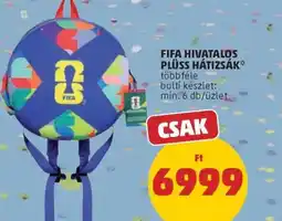 PENNY Fifa hivatalos plüss hátizsák ajánlat