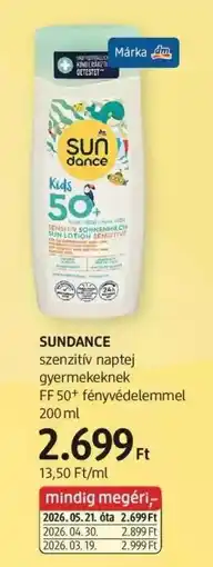 DM SUNDANCE ajánlat