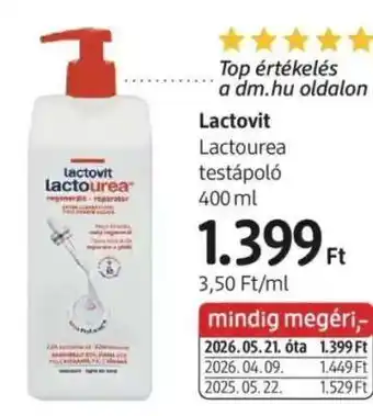 DM Lactovit ajánlat