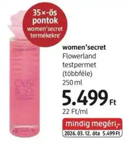 DM women’secret ajánlat