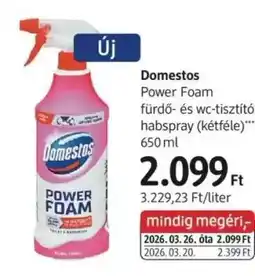 DM Domestos Power Foam ajánlat
