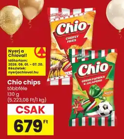 Spar Chio chips ajánlat
