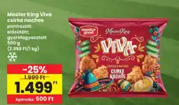 Spar Master King Viva csirke nachos ajánlat