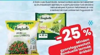 Spar Bonduelle gyorsfagyasztott termék ajánlat