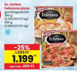 Spar Dr. Oetker Feliciana pizza ajánlat