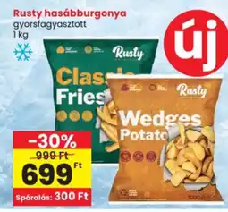 Spar Rusty hasábburgonya ajánlat