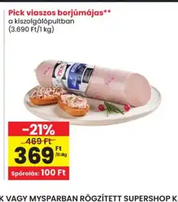 Spar Pick viaszos borjúmájas ajánlat
