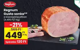 Spar Regnum Gusto sonka ajánlat