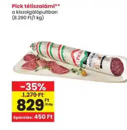 Spar Pick téliszalámi ajánlat