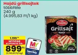 Spar Hajdú grillsajtok ajánlat