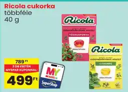 Spar Ricola cukorka ajánlat