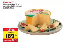 Spar Riska sajt ajánlat