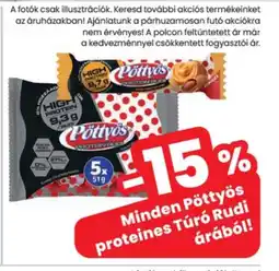 Spar Pöttyös proteines Túró Rudi ajánlat