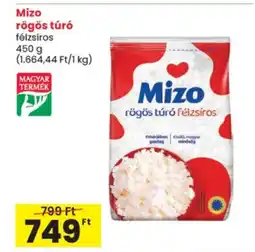 Spar Mizo rögös túró ajánlat