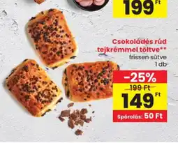 Spar Csokoládés rúd tejkrémmel töltve ajánlat