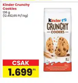 Spar Kinder Crunchy Cookies ajánlat
