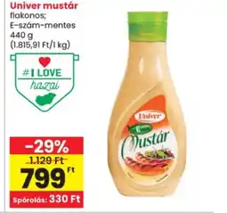 Spar Univer mustár ajánlat