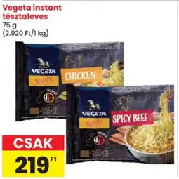 Spar Vegeta instant tésztaleves ajánlat