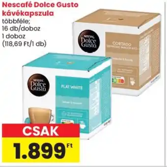 Spar Nescafe Dolce Gusto kávékapszula ajánlat