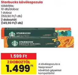 Spar Starbucks kávékapszula ajánlat