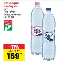 Spar Naturaqua ásványvíz ajánlat