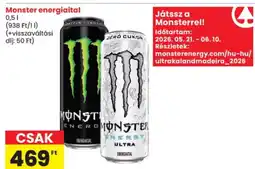 Spar Monster energiaital ajánlat
