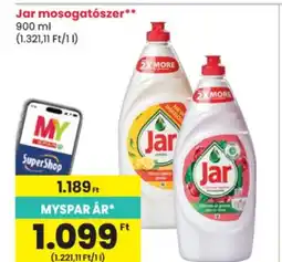 Spar Jar mosogatószer ajánlat