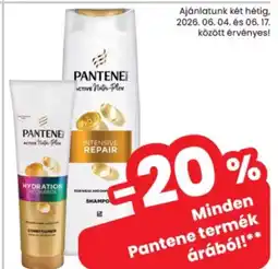 Spar Pantene termékek ajánlat