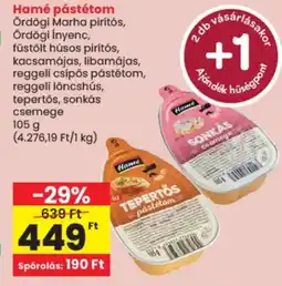 Spar Hamé pástétom ajánlat