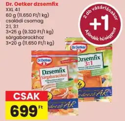 Spar Dr. Oetker dzsemfix ajánlat