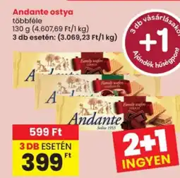 Spar Andante ostya ajánlat