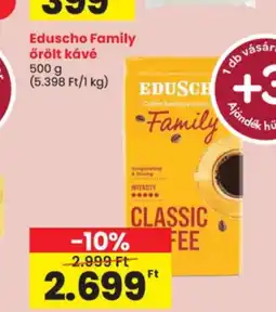 Spar Eduscho Family őrölt kávé ajánlat
