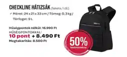 Spar Checkline hátizsák ajánlat