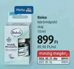DM Balea körömápoló olaj ajánlat